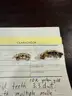 Sterling Silver Ring with Diamonds and 10k Gold Teeth &#x22;Grill&#x22; Set with Diamonds