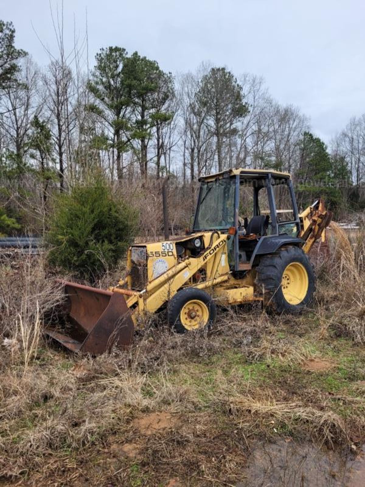 555D Ford Backhoe | AllSurplus