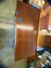 One Dark Brown Office Desk
