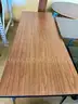 Long Wooden Brown Table