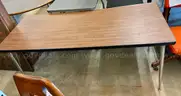 Long Wooden Brown Table