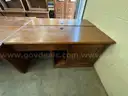 Light Brown Wooden Desk