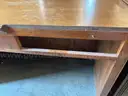 Light Brown Wooden Desk