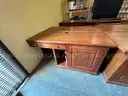 Light Brown Wooden Desk