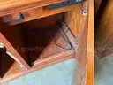 Light Brown Wooden Desk
