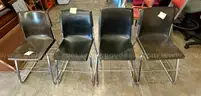 Lot of 4 Black Chairs