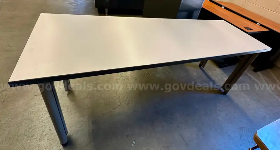 Long Gray Table