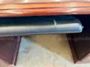 Dark Brown Wooden Desk
