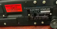 An Electric Stapler