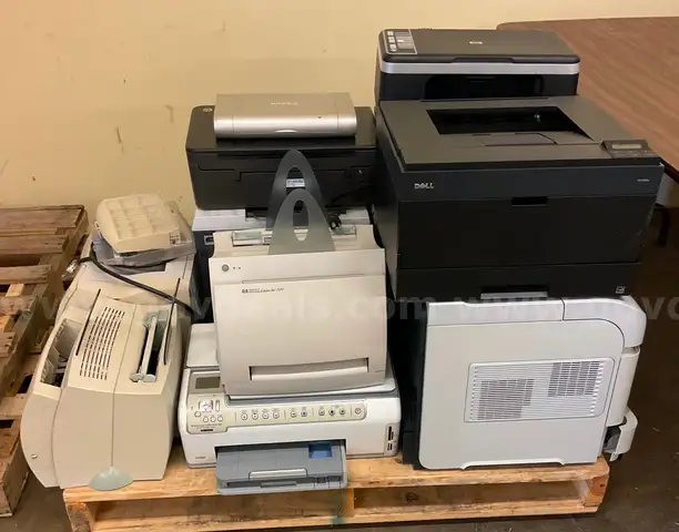 Lot of 12 Printers and Scanners