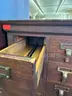 Wooden Card Catalog