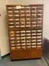 Wooden Card Catalog (A)