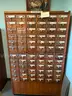 Wooden Card Catalog (A)