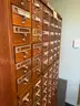 Wooden Card Catalog (A)