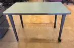 Green Desk and Table set