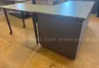 Green Desk and Table set