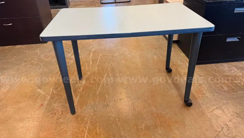 Black Legged Table Desk