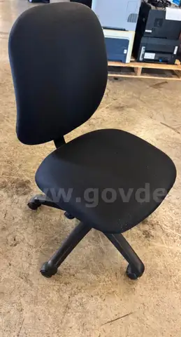 Black Rolling Chair