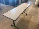 A Lot of 2 Brown Table Desk
