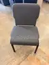 A Lot of 11 Grey Decorated Chairs