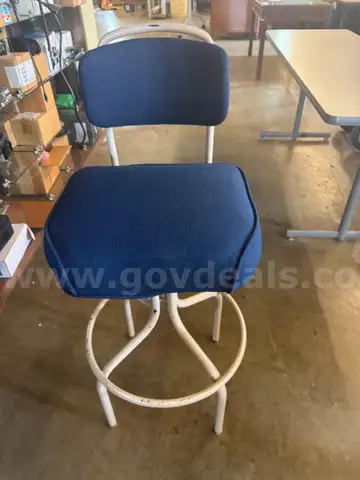 Blue High Setting Chair