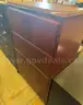 Brown 4-Door Storage Cabinet
