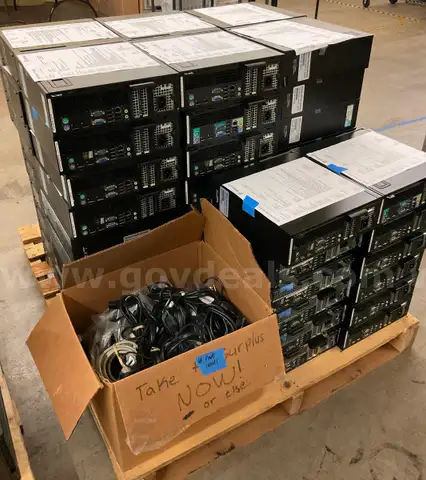 Lot of 66 Dell Desktops and Power Cords