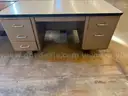 Tan Storage Desk