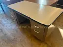 Tan Storage Desk