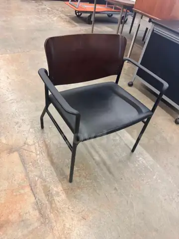 Brown Backed Chair