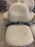 A Lot of 6 Grey Rolling Chairs