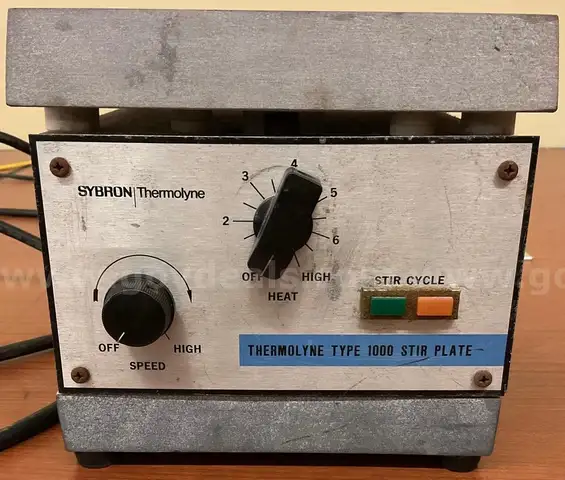 A Sybron Thermolyne Stir Plate
