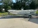 Carolina Skiff 17DLX with trailer and honda 50hp motor