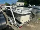 Carolina Skiff 17 DLX , motor and trailer