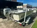 Carolina Skiff 17 DLX , motor and trailer