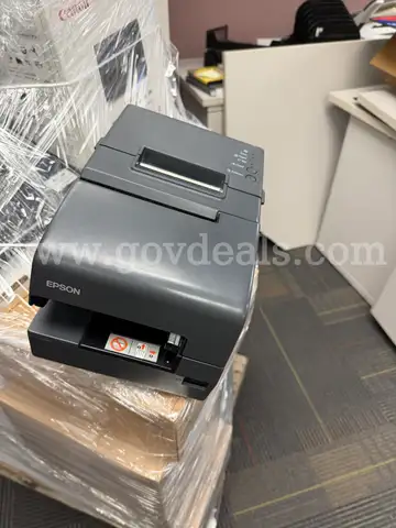 Lot of Office Equipment – 47 Polycom Phones, Printers, Scanners, Cash Register & More