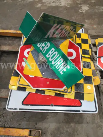 Lot of Street Signs