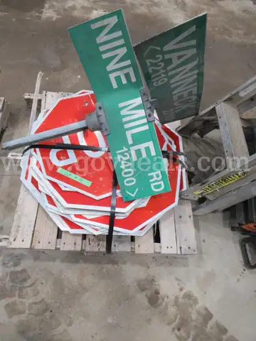 Lot of Street Signs