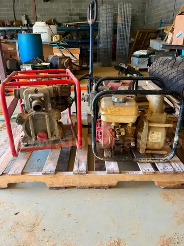 3 trash pumps