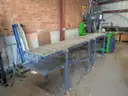 MetalMizer MV2300 Metal Cutting Band Saw with Material Handling Tables