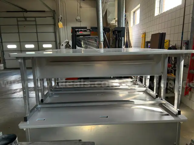 LOT of 8 classroom tables