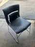 Lot of 16 identical black chairs (LOT 5 of 5)