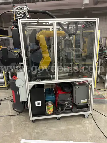 ARC Mate 50ic FANUC WELD PRO Robot Cert Cart