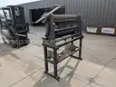Dayton 3-in-1 Shear, Press Brake, and Roll  52" wide with stand