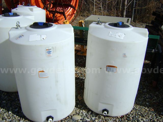 100 Gallon Barrels | GovDeals