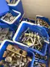 One lot of various door hardware