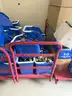 One lot of various door hardware