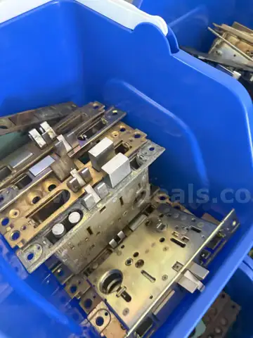 One lot of various door hardware