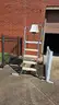 One freestanding life guard chair