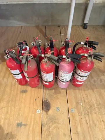 Fire Extinguishers - 5 lbs. - Qty of 10
